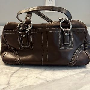 Chocolate Coach Satchel #A0793-10580